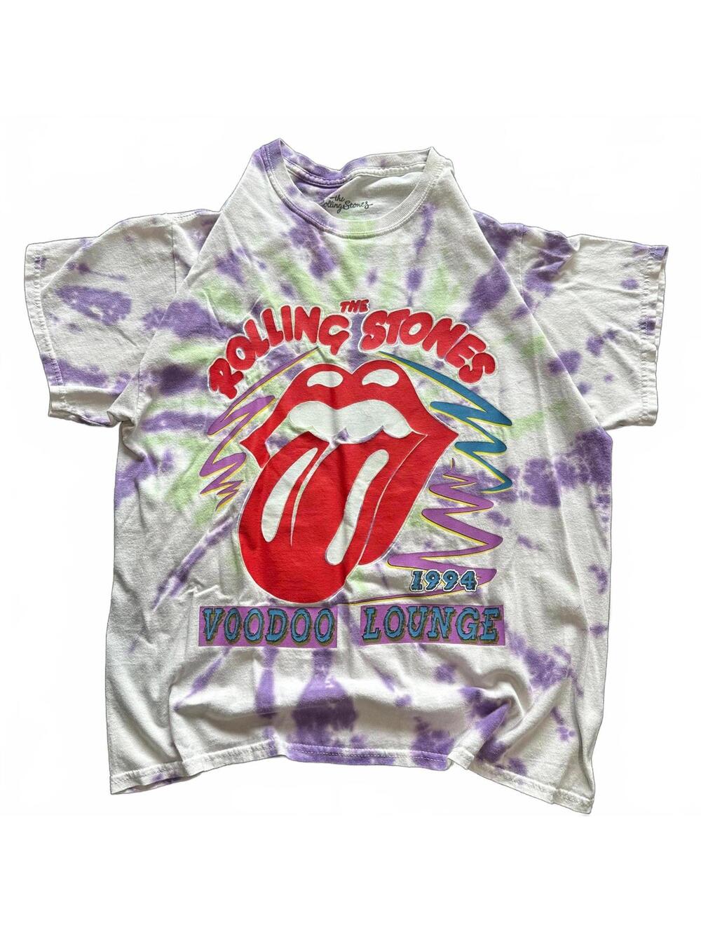 Rolling Stones "Voodoo Lounge" 1994 Tie-Dye Tee size medium